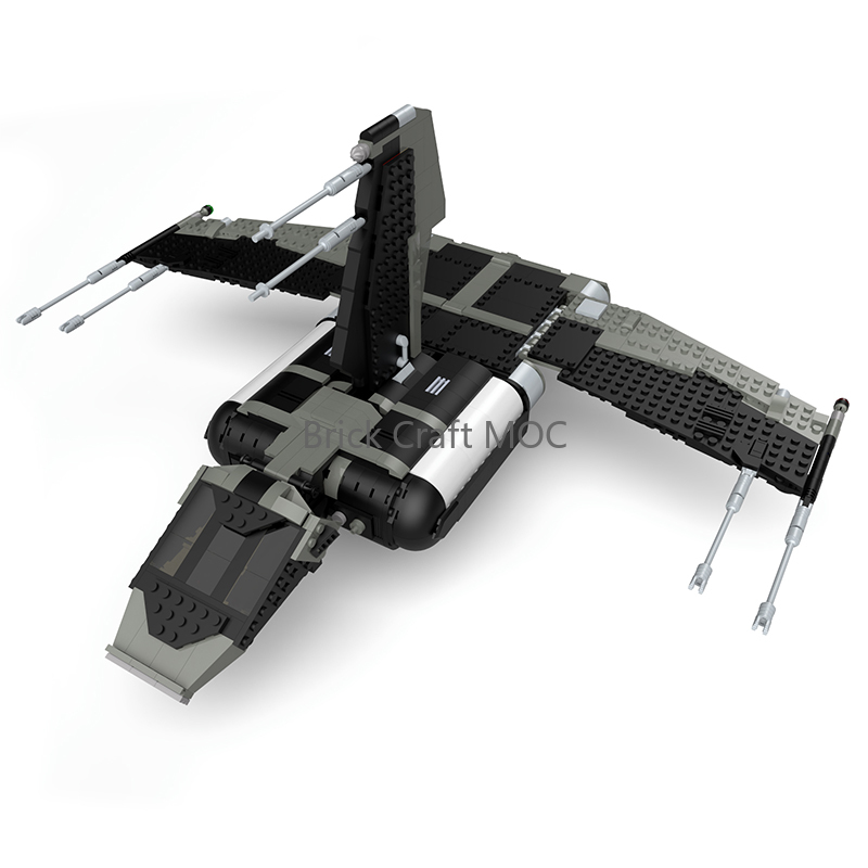 Model Kit X Wing - Set de Bloques de Construcción MOC