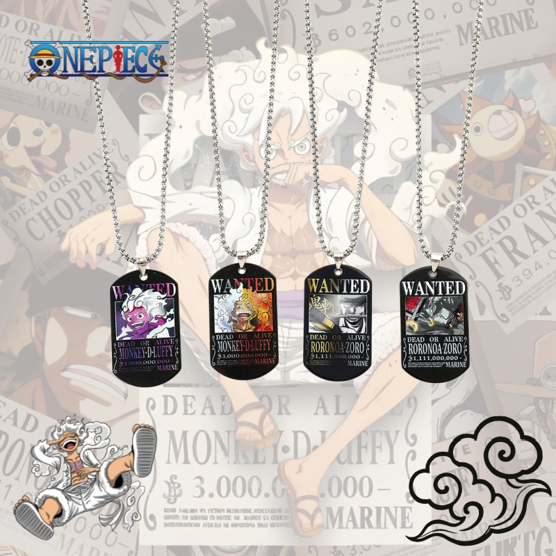 Model Kit Luffy - Collar de Acero Inoxidable con Diseño