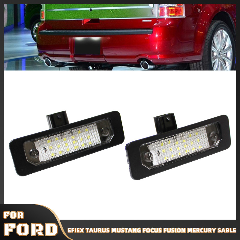 Model Kit Mustang - Luz LED para matrícula de coche,