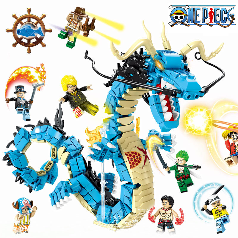Model Kit Luffy - Bloques de construcción de una pieza,