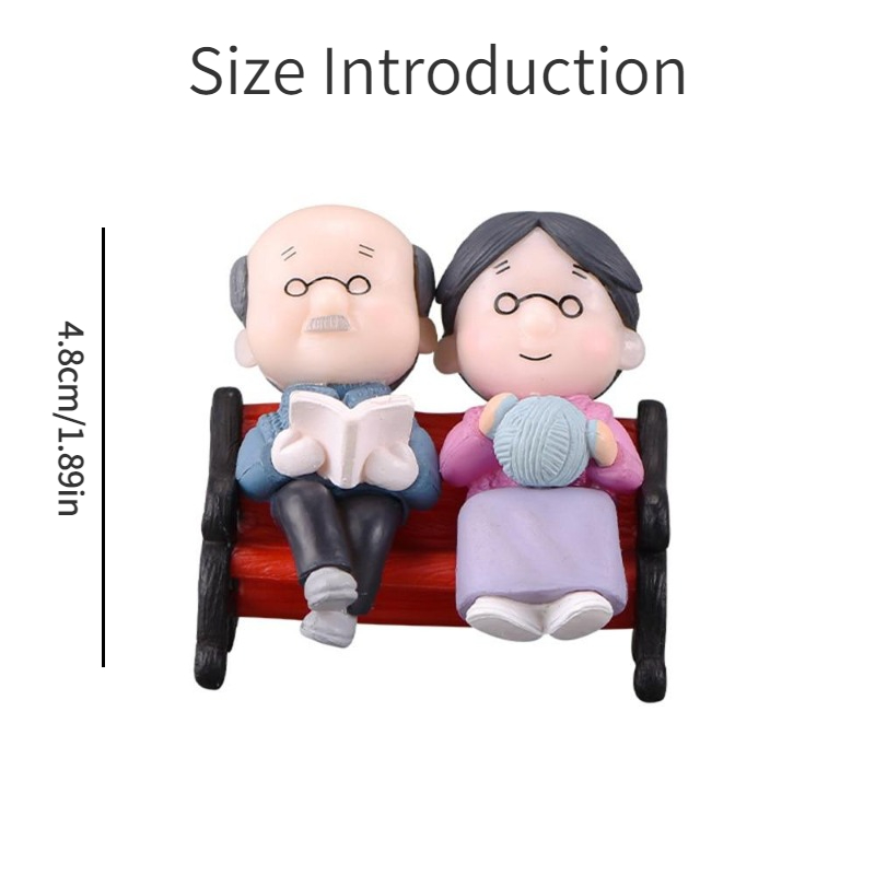 Mini figuras de pareja, abuela - Model Kit In Era reseña y precio