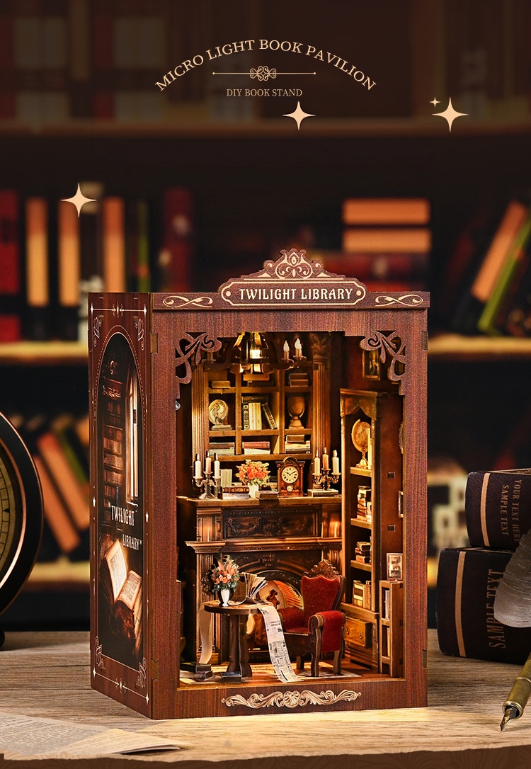 Kit de rincón de lectura DIY,  - Model Kit In Era reseña y precio