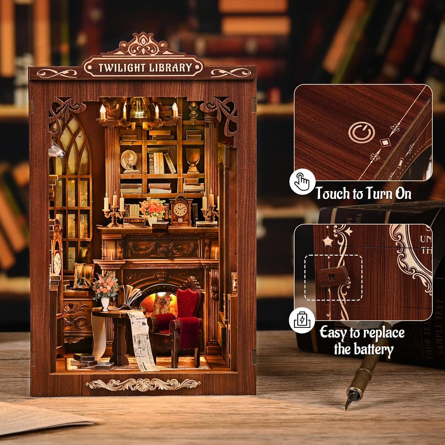 Kit de rincón de lectura DIY,  - Model Kit In Era reseña y precio