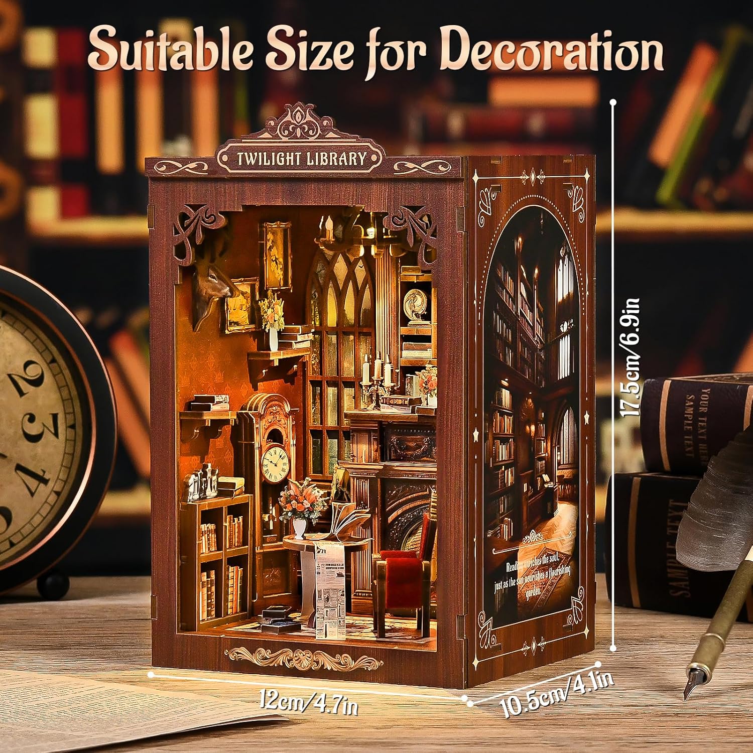Kit de rincón de lectura DIY,  - Model Kit In Era reseña y precio