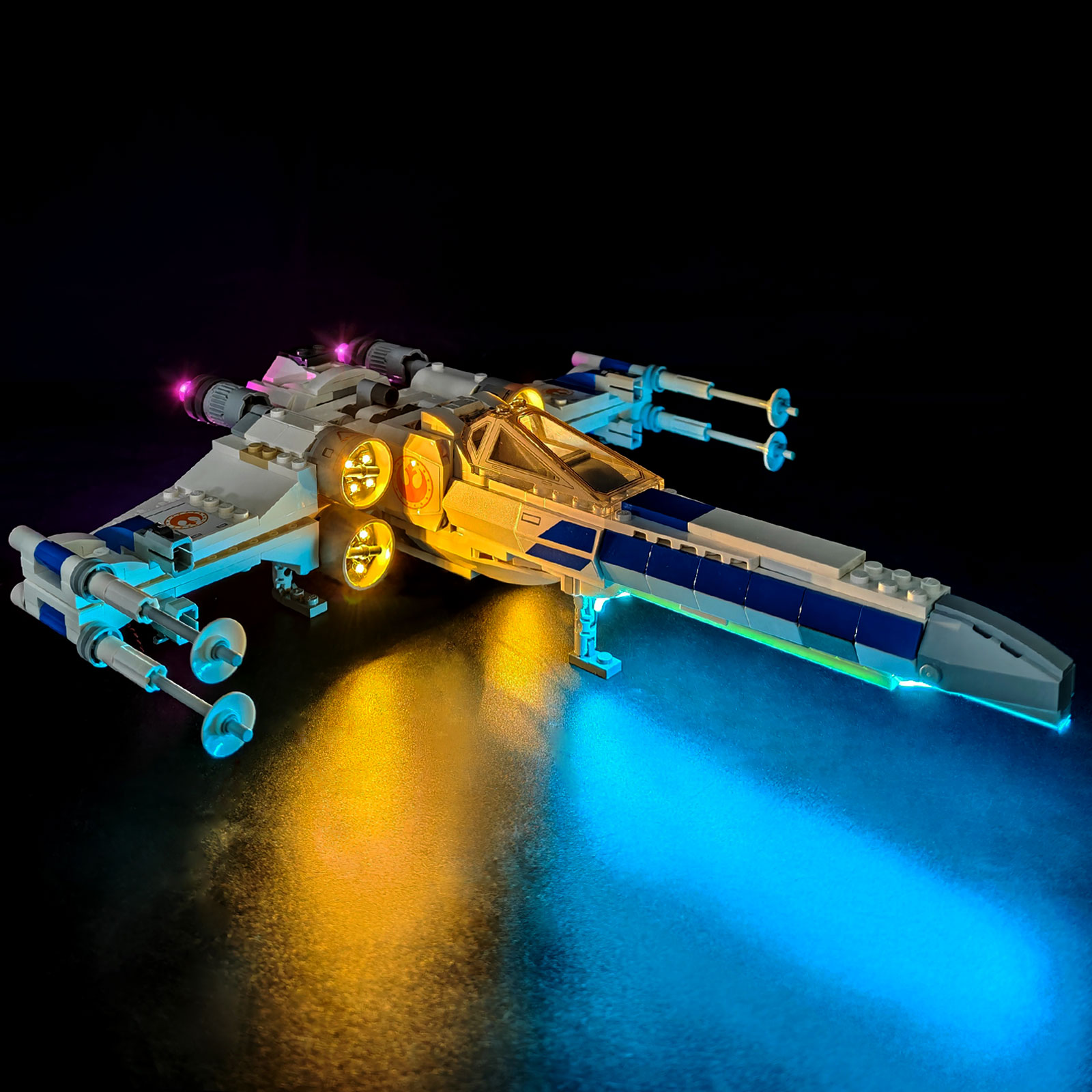 Kit de Luces LED BRIXSPARK par - Model Kit X Wing reseña y precio
