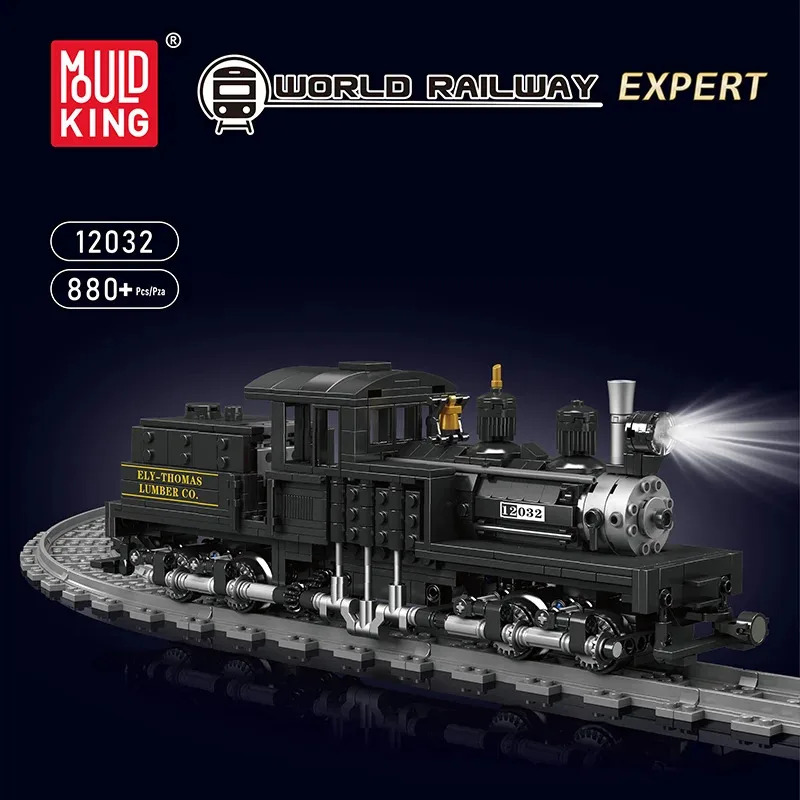 Mould King Shay-Juego de const - Model Kit Locomotive reseña y precio