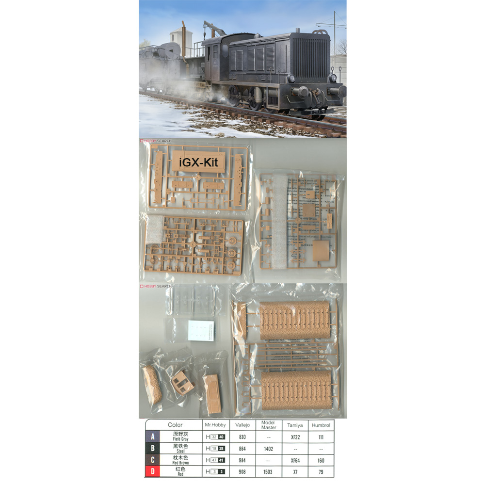 Hobbyboss 82913, Locomotora Di - Model Kit Locomotive reseña y precio