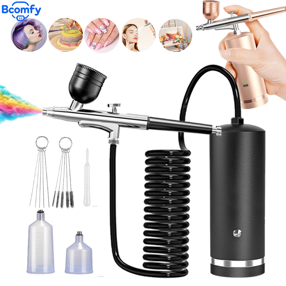 Aerógrafo con Compresor Recarg - Airbrush Compressor Kit reseña y precio