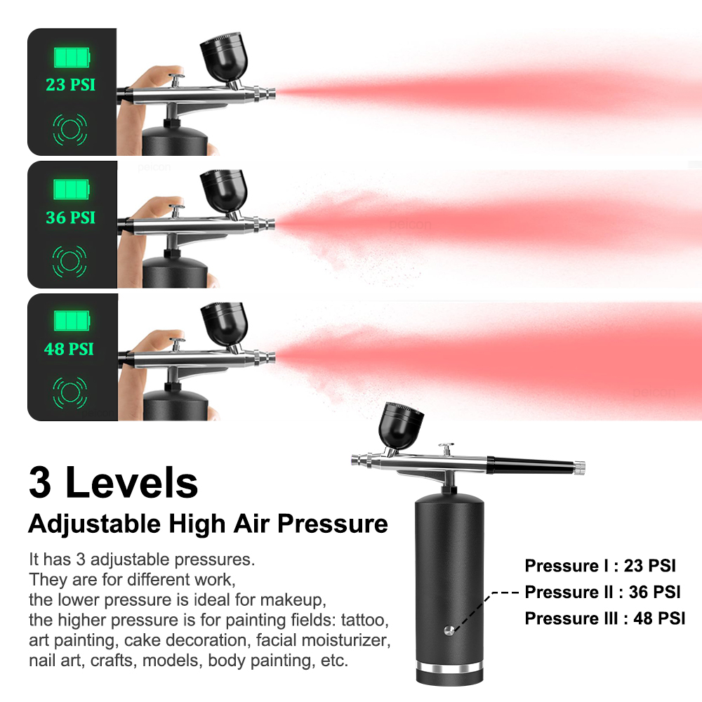 Aerógrafo con Compresor Recarg - Airbrush Compressor Kit reseña y precio