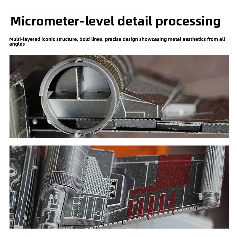 Modelo Metálico 3D de X-Wing F - Model Kit X Wing reseña y precio