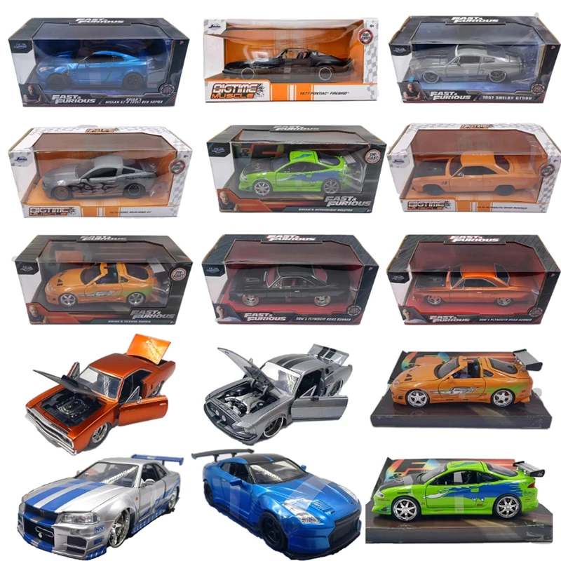 Jada 1:24 Plymouth/Supra/Eclip - Model Kit Mustang reseña y precio