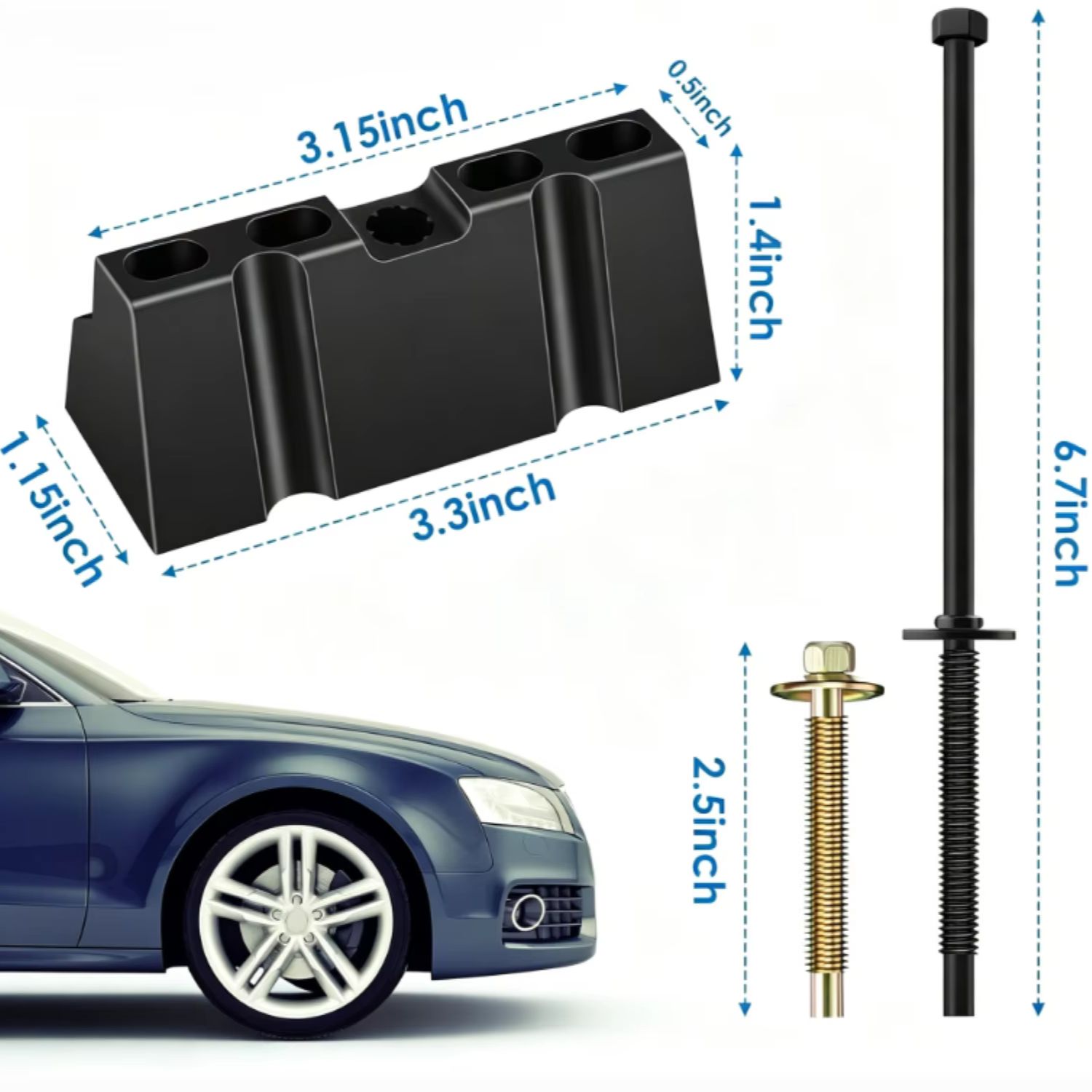 Kit de soporte de sujeción par - Model Kit Mustang reseña y precio