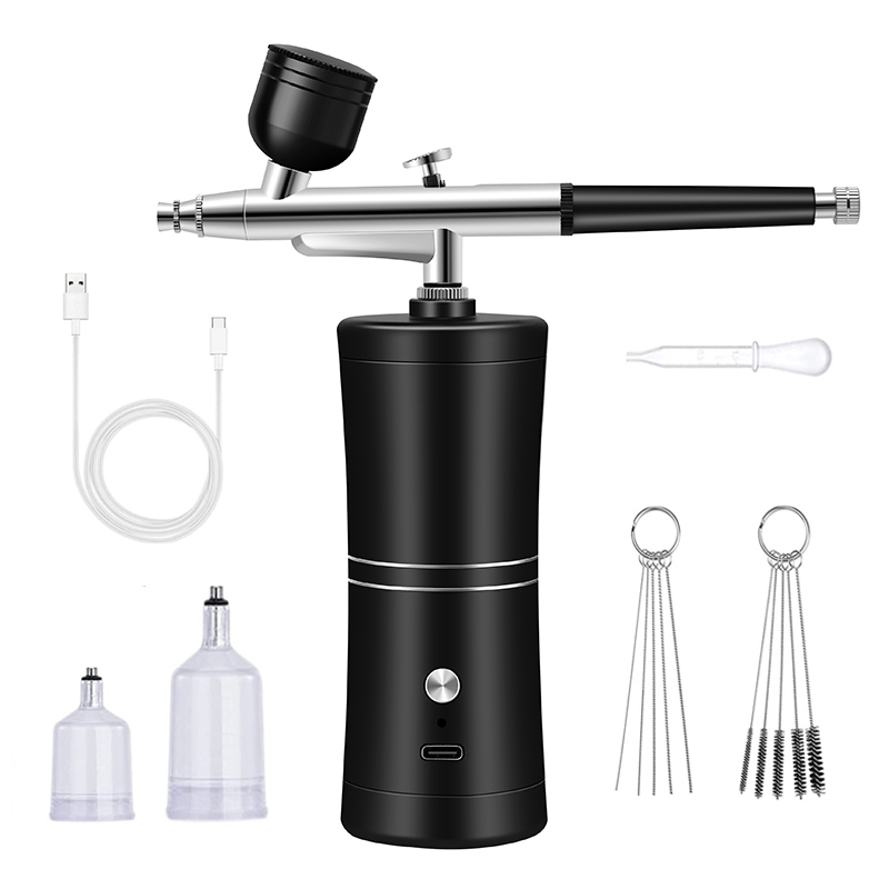 Aerógrafo para pintura artísti - Airbrush Compressor Kit reseña y precio