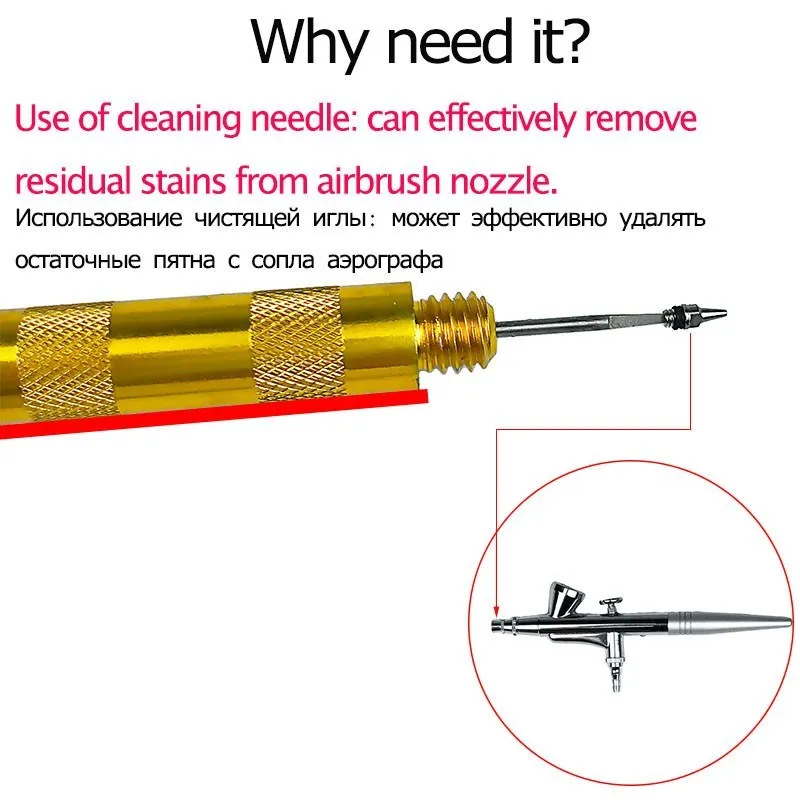 Bote de limpieza con aerógrafo - Airbrush Compressor Kit reseña y precio