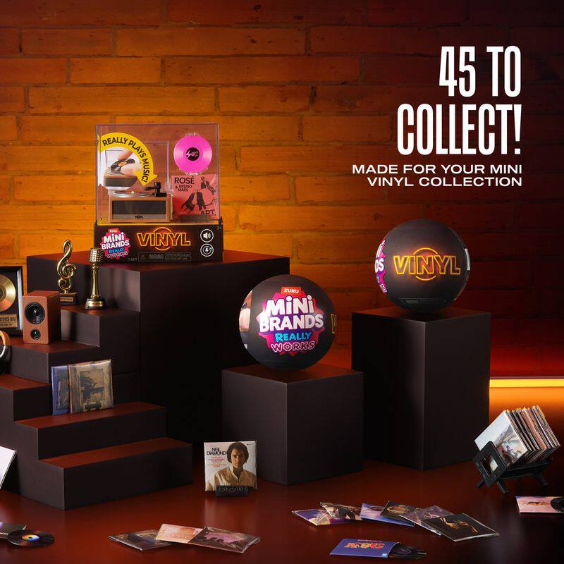 Mini Brands Vinyl Really Works - Model Kit In Era reseña y precio