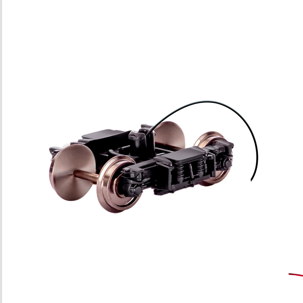 Conjunto de Bogie de tren ferr - Model Kit Locomotive reseña y precio