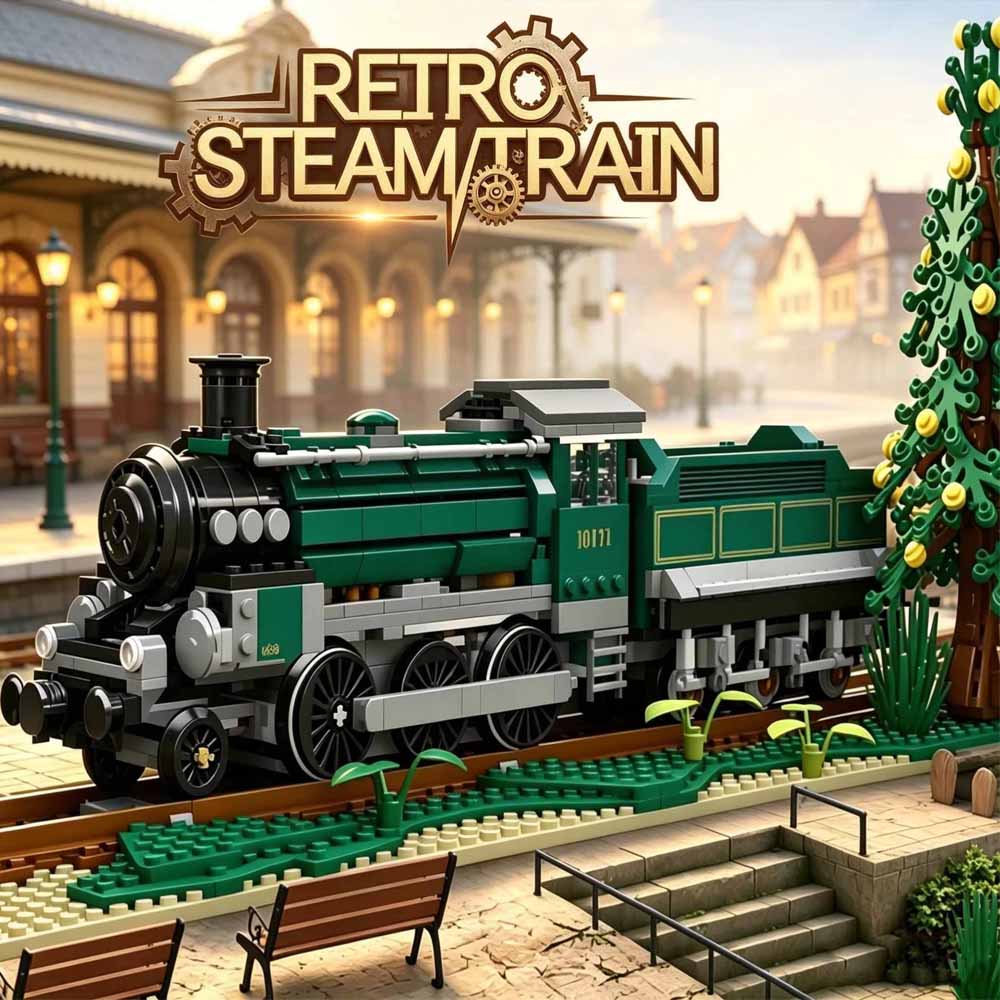 Bloques de Construcción de Tre - Model Kit Locomotive reseña y precio