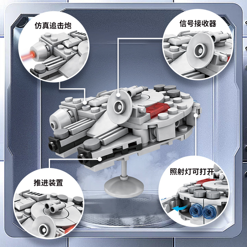104 Uds Star Plan Millennium F - Model Kit Star Wars reseña y precio