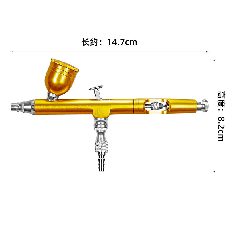 Aerógrafo de doble acción de 0 - Airbrush Compressor Kit reseña y precio
