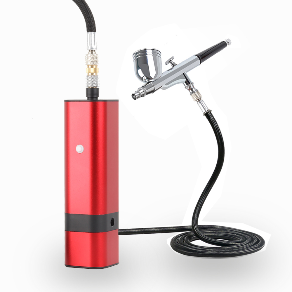 Kit completo de aerógrafo prof - Airbrush Compressor Kit reseña y precio