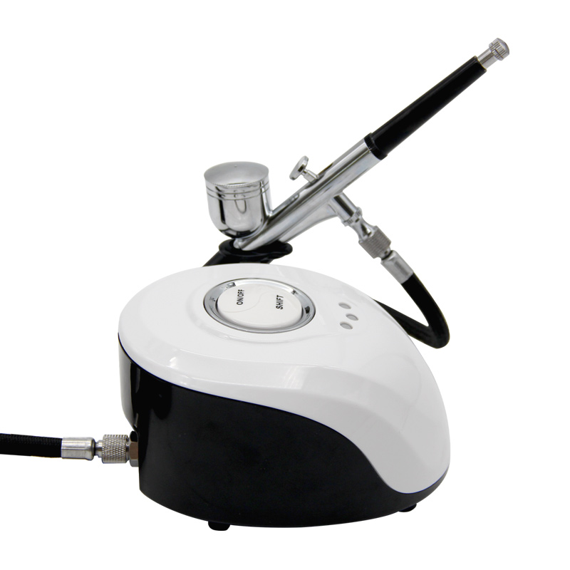 Aerógrafo portátil con compres - Airbrush Compressor Kit reseña y precio