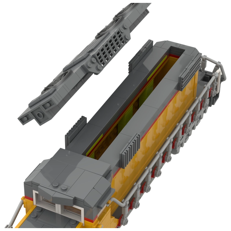 Ladrillos MOC, Locomotora de C - Model Kit Locomotive reseña y precio