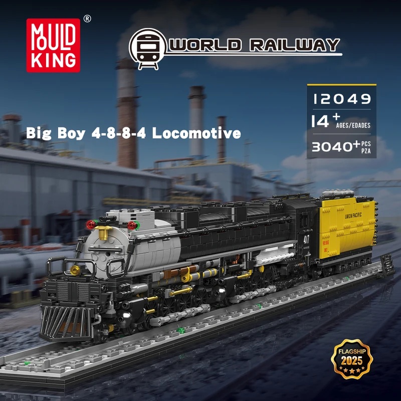 Mould King 12049, modelo de lo - Model Kit Locomotive reseña y precio