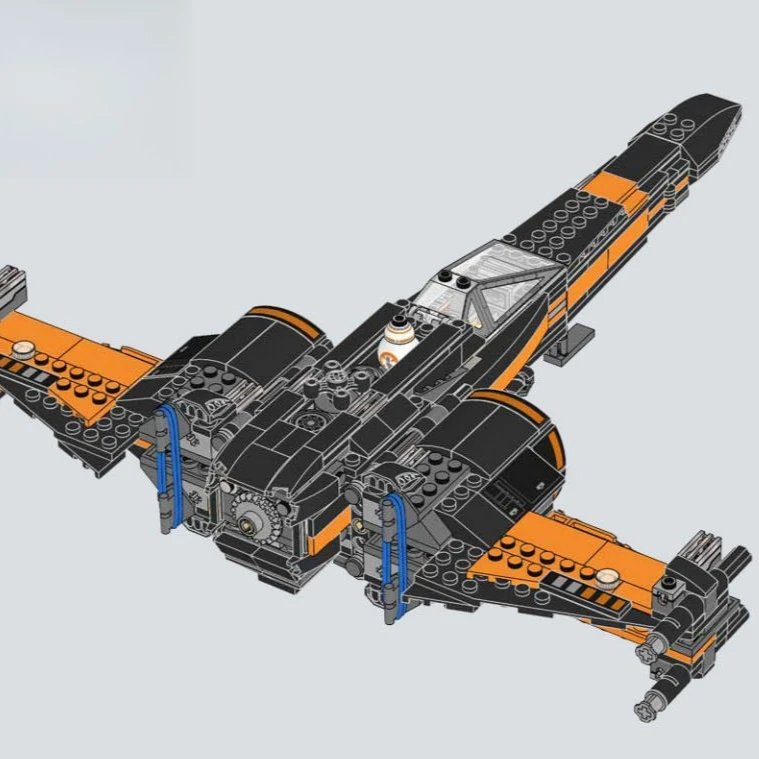 Kit de construcción de bloques - Model Kit X Wing reseña y precio
