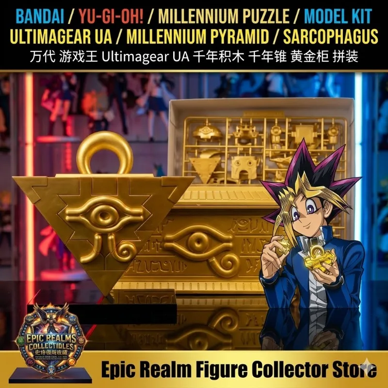 100% Original Bandai Yu-Gi-Oh! - Model Kit Yugioh reseña y precio