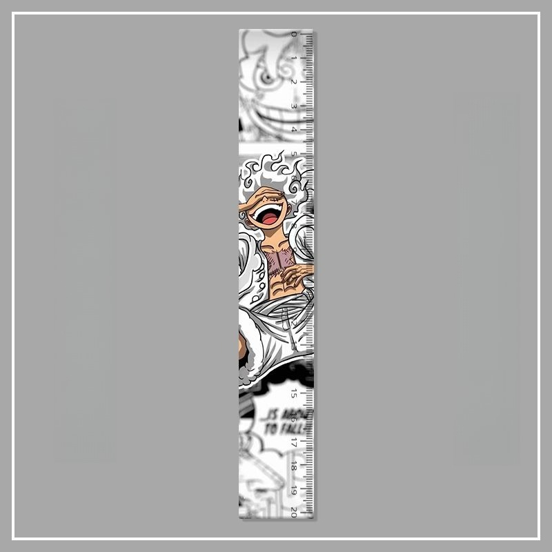 Regla Acrílica de One Piece Lu - Model Kit Luffy reseña y precio