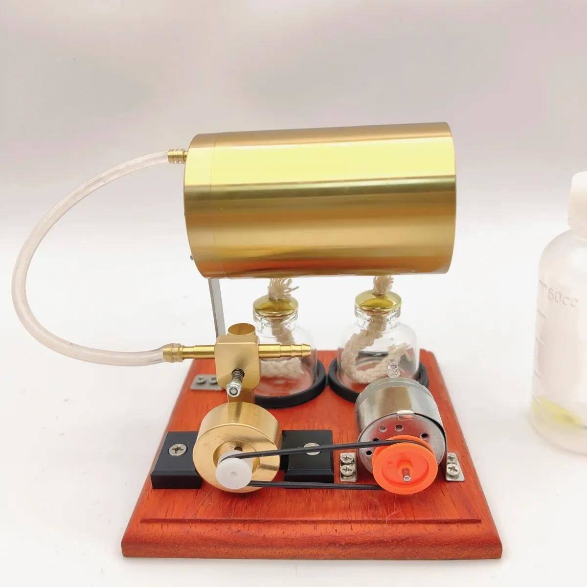 Mini Motor de Vapor de un Solo - Model Kit Locomotive reseña y precio