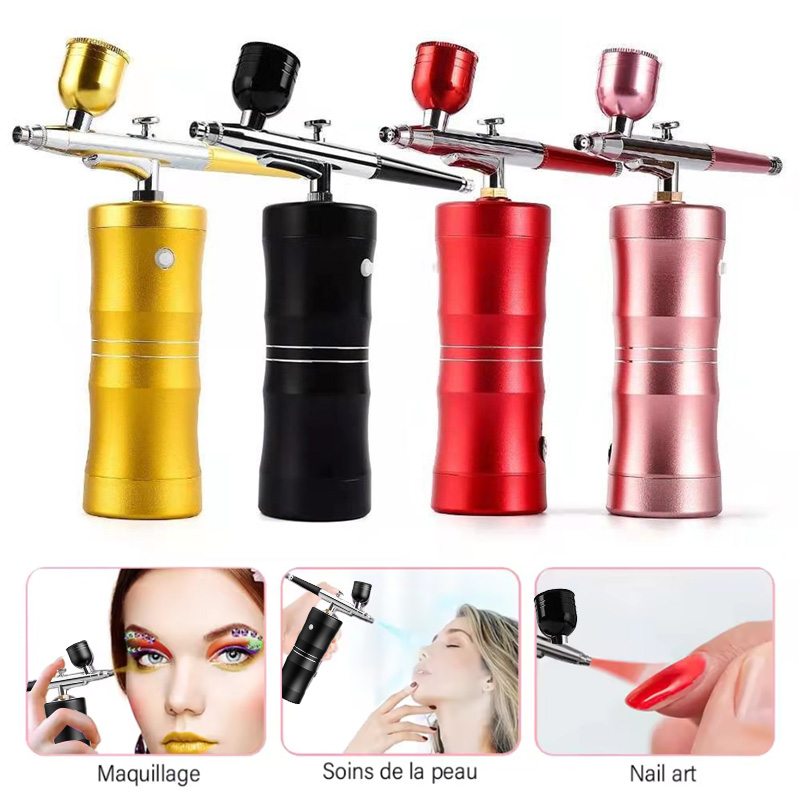Mini Kit de compresor de aire  - Airbrush Compressor Kit reseña y precio
